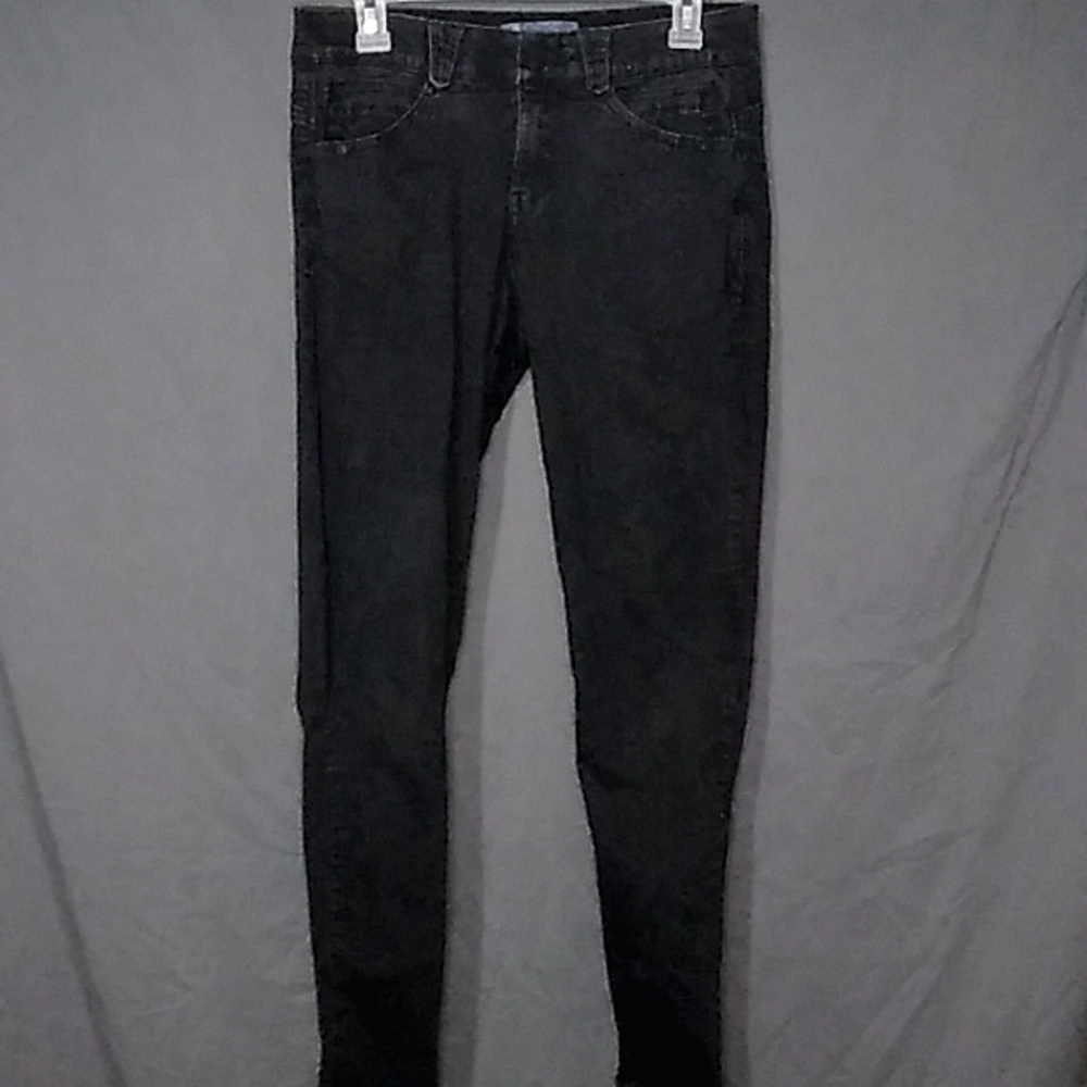 6 Democracy Medium Rise Black Jean Jegging Pants